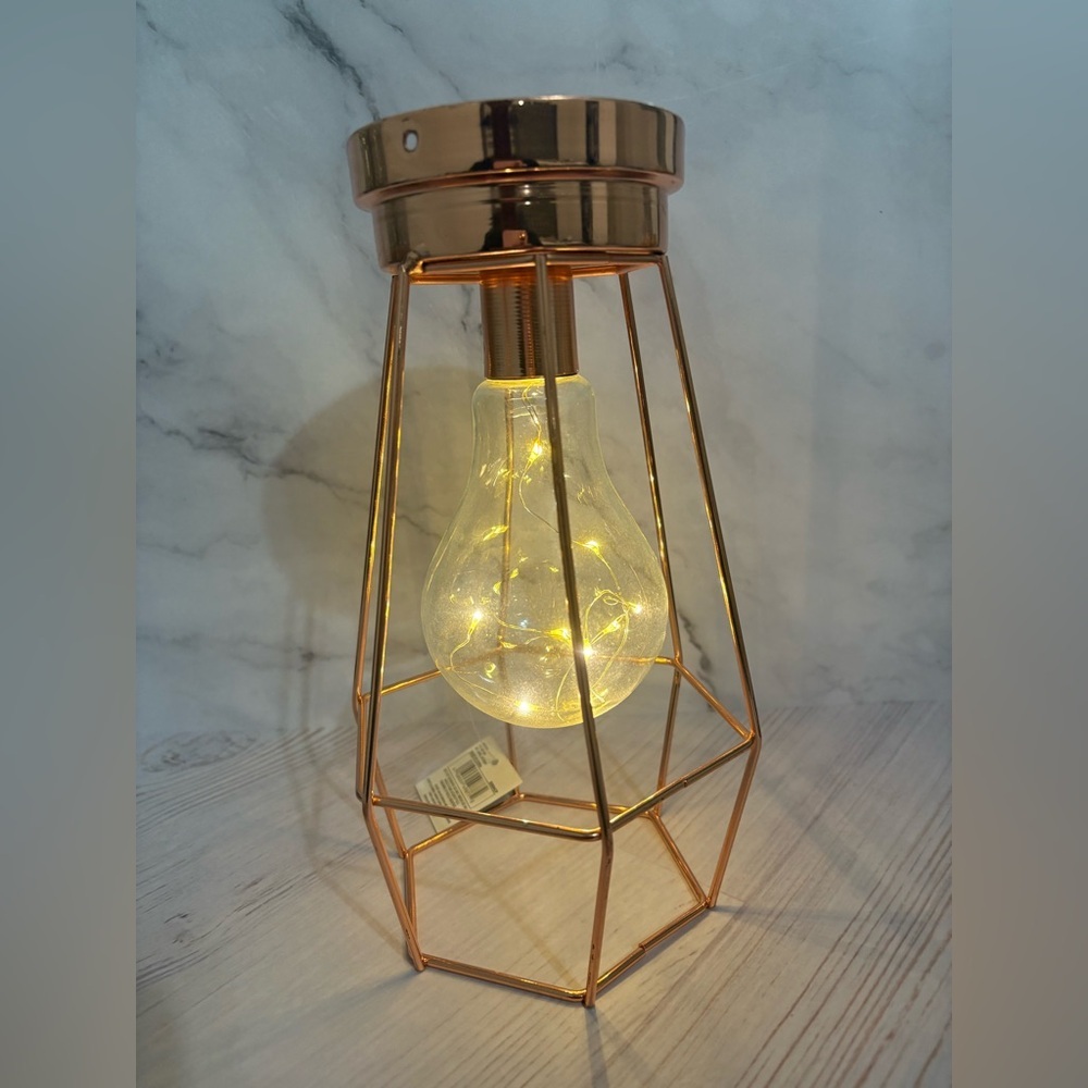 New Rustic Lamp - Picture 3 of 6